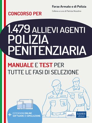 cover image of Manuale concorso 1.479 Allievi Agenti Polizia Penitenziaria